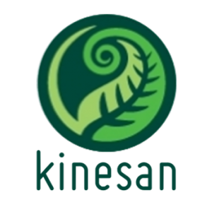 Logo mit kinesan - quadratisch